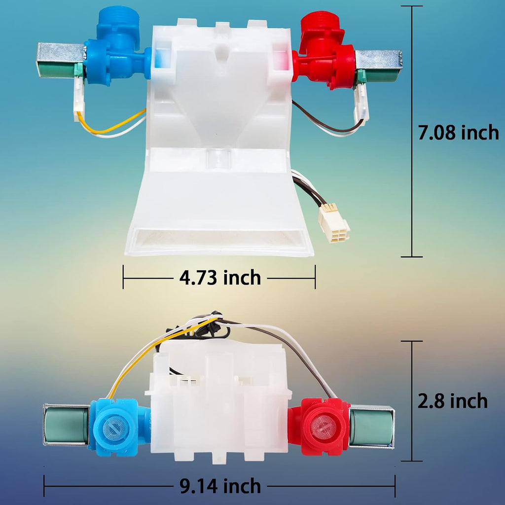 W10144820 Washer Water Inlet Valve Washing Machine Replacement WPW10144820