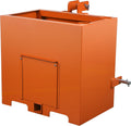 3 Point Ballast Box for Tractor Category 1, 800 LBS Capacity 5 Cu.ft Volume, Heavy Duty Steel with Standard 2" Hitch
