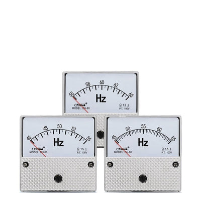 DH-80 AC Frequency Table/Hz Meter/Herzt Meter Analog Frequency Meter 45-55Hz 45-65Hz 55-65Hz(55-65HZ_100V)