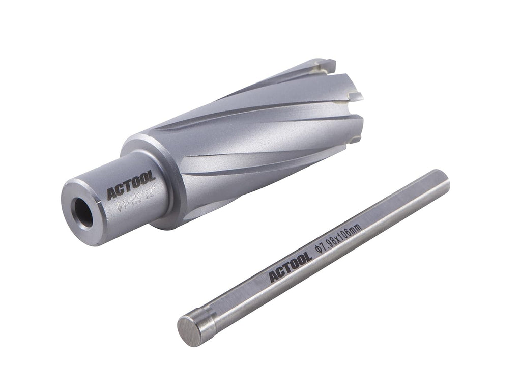 1-1/8'' Diameter x 2'' Depth of Cut Carbide Tipped TCT ANNULAR Cutter with 3/4'' Weldon Shank