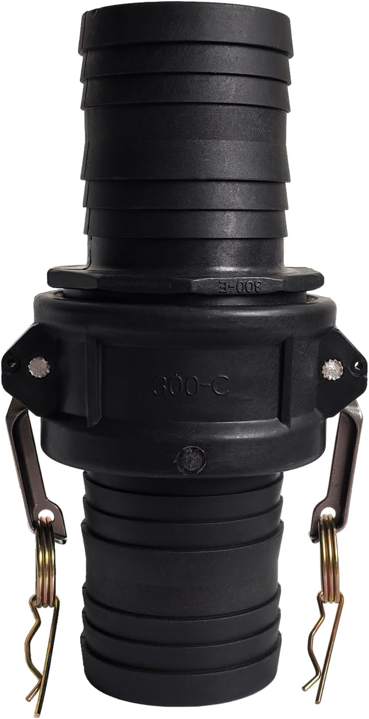 3 inch Camlock Fittings Type C & E Polypropylene Cam Groove Hose Fitting