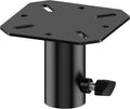 Metal Speaker Stand Mounting Plate for Standard 35mm Speakers Pole or Tripod Stands - 35mm Speaker Adapter Bracket