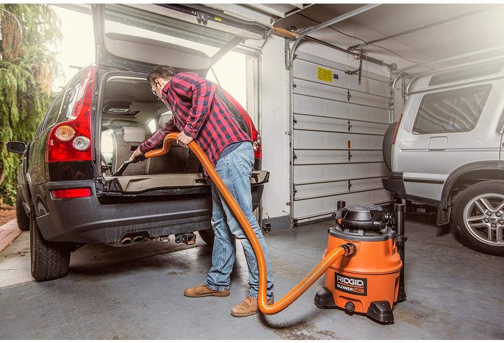 VT2534 7-Piece Auto Detailing Vacuum Hose Accessory Kit for 1 1/4 Inch RIDGID Vacuums,Black