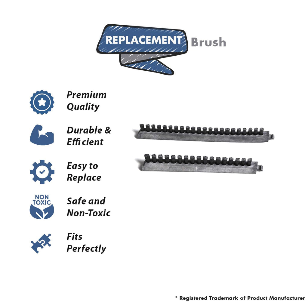 Replacement Part For Eureka Vacuum Cleaner Brush 12 Inch VGI Pair Black Strip # compare to part 52140