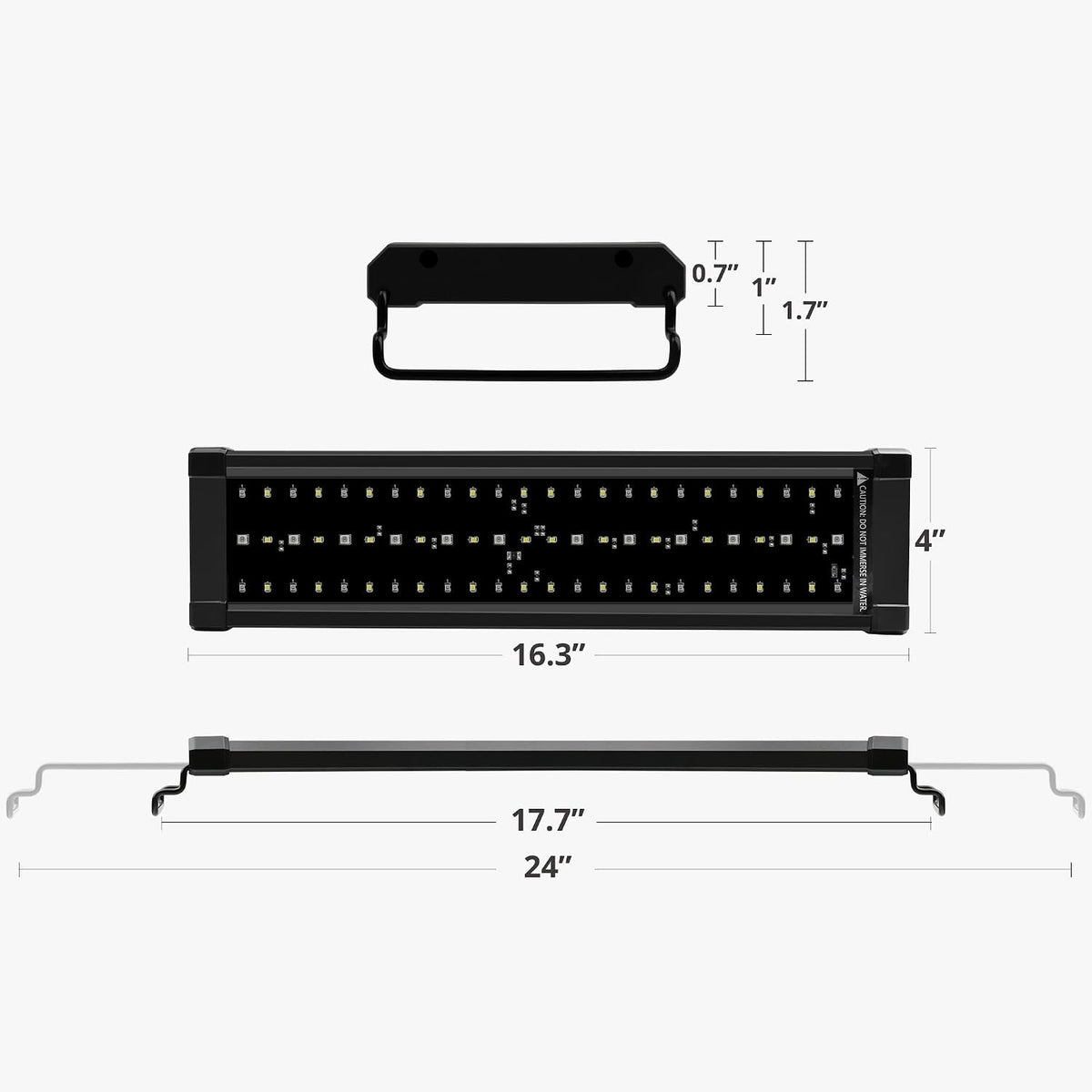 ClassicLED Marine Saltwater Aquarium Light, 20W for 18–24 inch Tanks