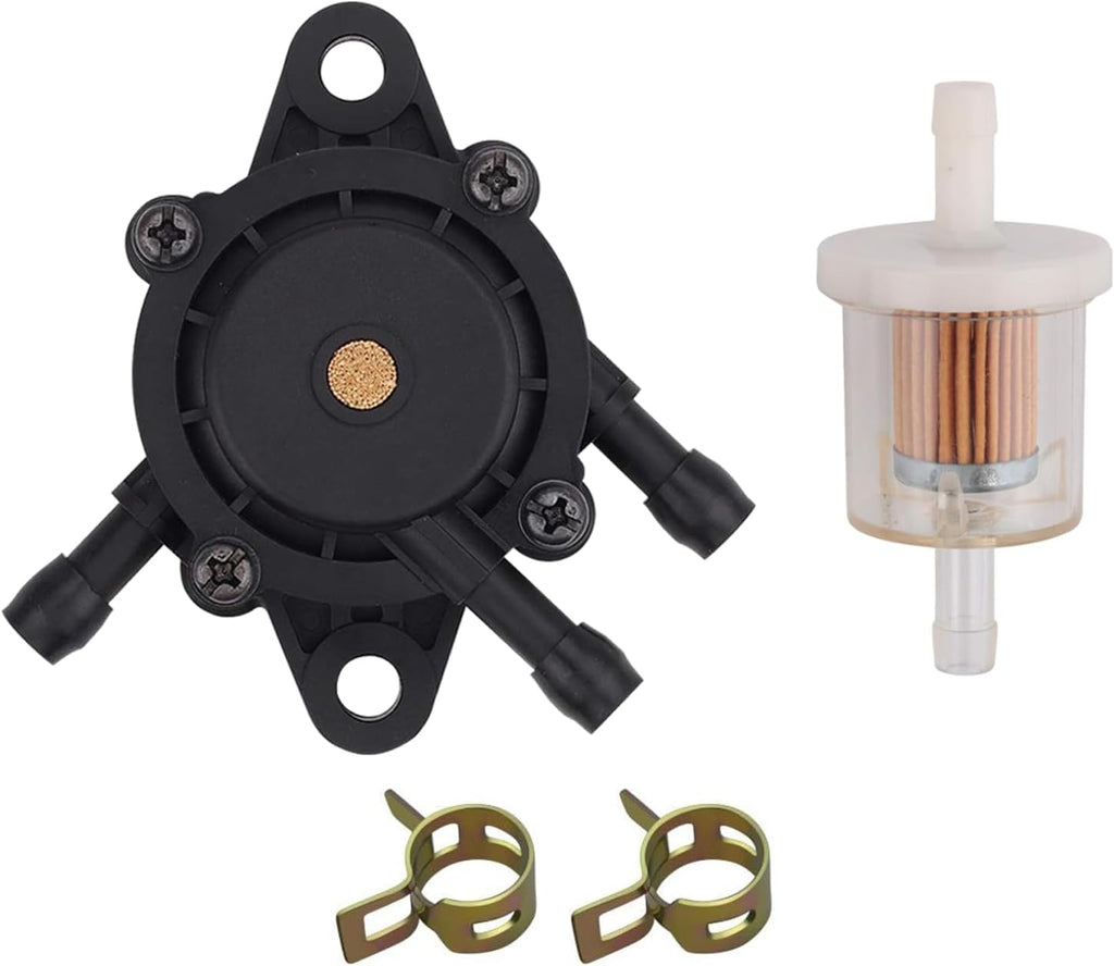 49040-2075 Fuel Pump 49040-7001 & 49019-0027 Fuel Filter for Lawn Mower kawasaki FH721V FH680D FH680V FH721D FH381V FH770D FD731V FX730V FX751V FX801V FX850V
