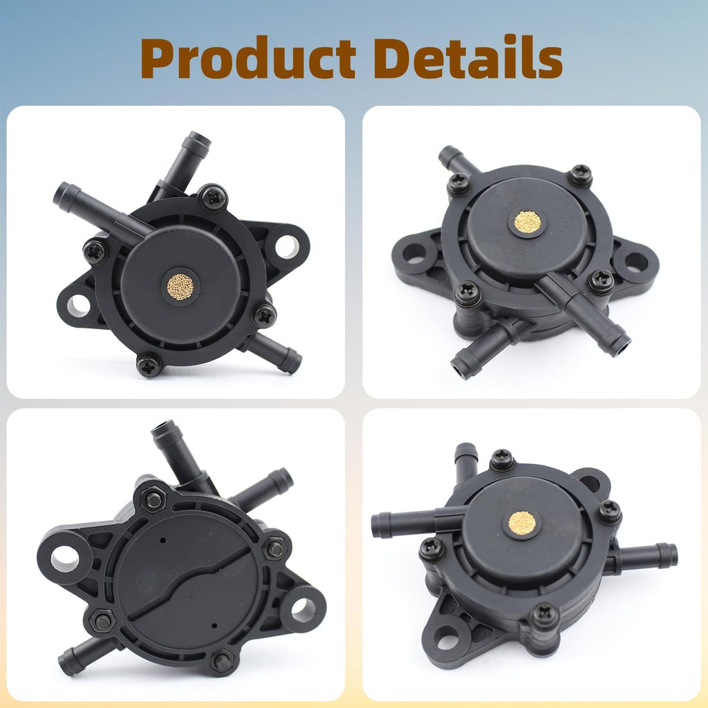 139-0684 127-9206 Fuel Vacuum Pump Replacement for Toro Exmark TimeCutter SW 4200 SS 4250 SW 5000 MX 4250 SW 5425 SWX 4250 TITAN HD 1500 or 2000 Series Riding Mower