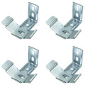 4Sets Vertical Blinds L-Shaped Brackets Vertical Blinds Mounting Bracket, Clip Blind Extension Frame