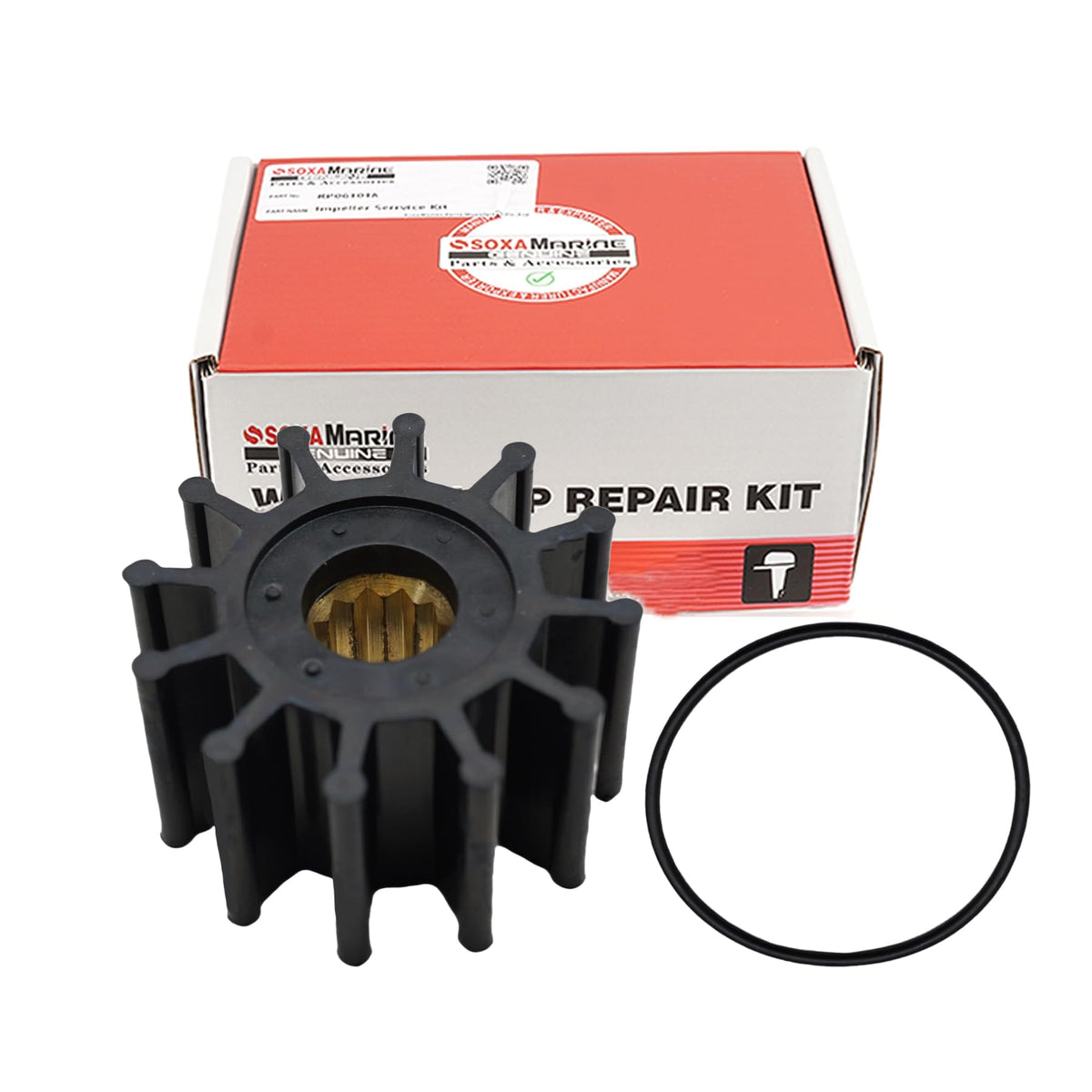 21951348 Raw Sea Water Pump Impeller Kit for Volvo Penta 3.0-8.1 L Engine