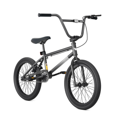 Boys BMX Bike 18/20 Inch Kids Bicycle Ages 8-12 with U Brake, Steel Pegs, Adjustable Seat (20'' (with Pegs), Blue)