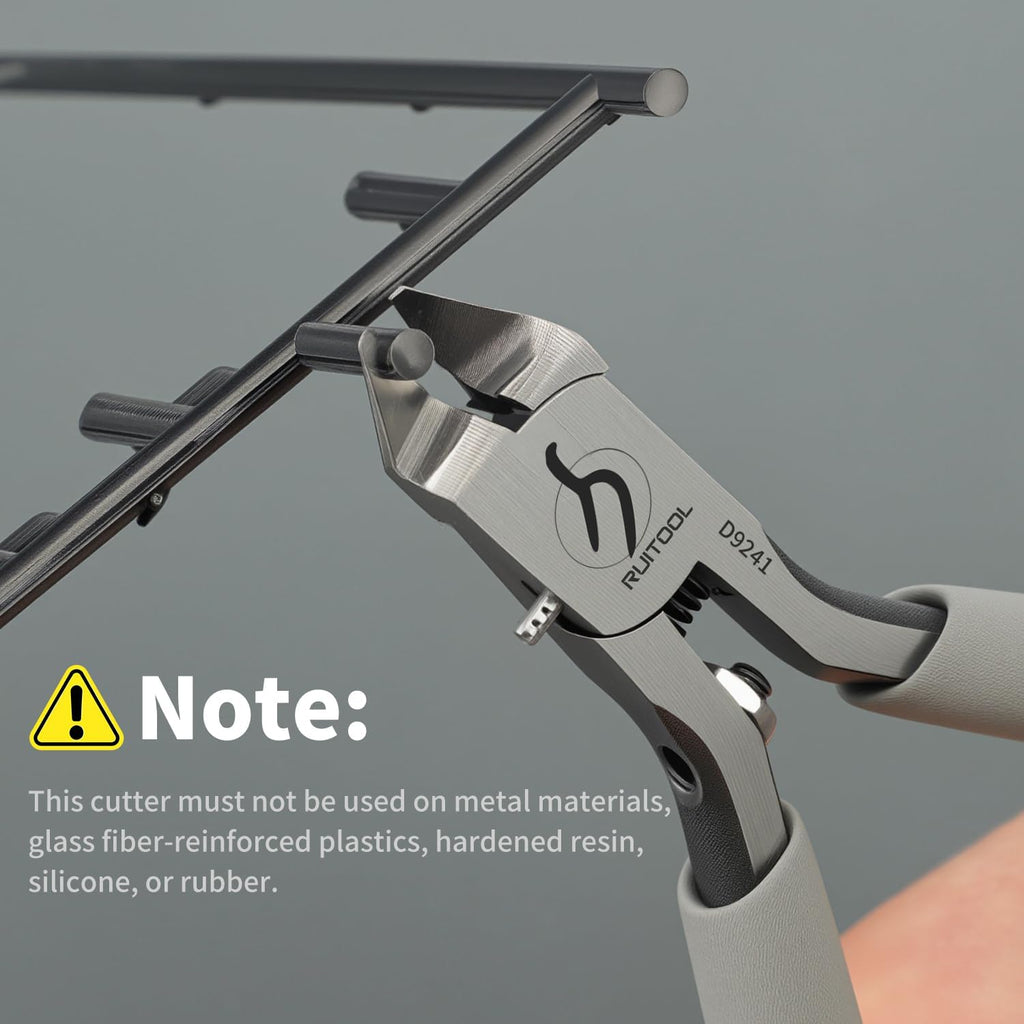 Model Nipper, Single Blade Sprue Cutter for Plastic Model Kits | Chromium-vanadium steel, ultra-thin single blade
