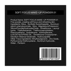 1.0 Soft Focus Loose Setting Powder for Oil Control