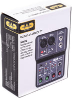MXU2 2‑Channel USB Audio Mixer with XLR Combo Inputs
