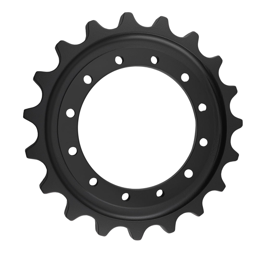 maXpeedingrods Drive Motor Sprocket for Bobcat E45 E50 E55 E60 E55 E55 E55Z E60 E55, 12 Mounting Holes 19 Teeth, Replace# 7199008, 7262436