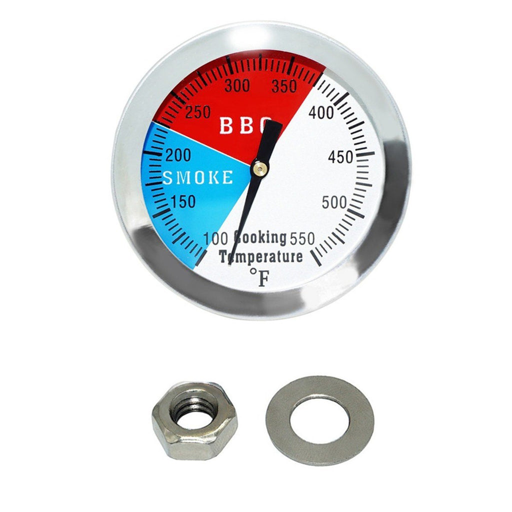 2 Inch Grill Temperature Gauge BBQ Thermometer for Charcoal Grill or Smoker