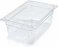 Carlisle StorPlus Polycarbonate Food Pan, Full Size, 19.4 Qt, 1 Ct, Clear