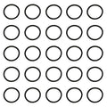 Replacement Hoover Convertible Upright Vacuum Round Belts 25 Pack- Part # FB258 (49258)