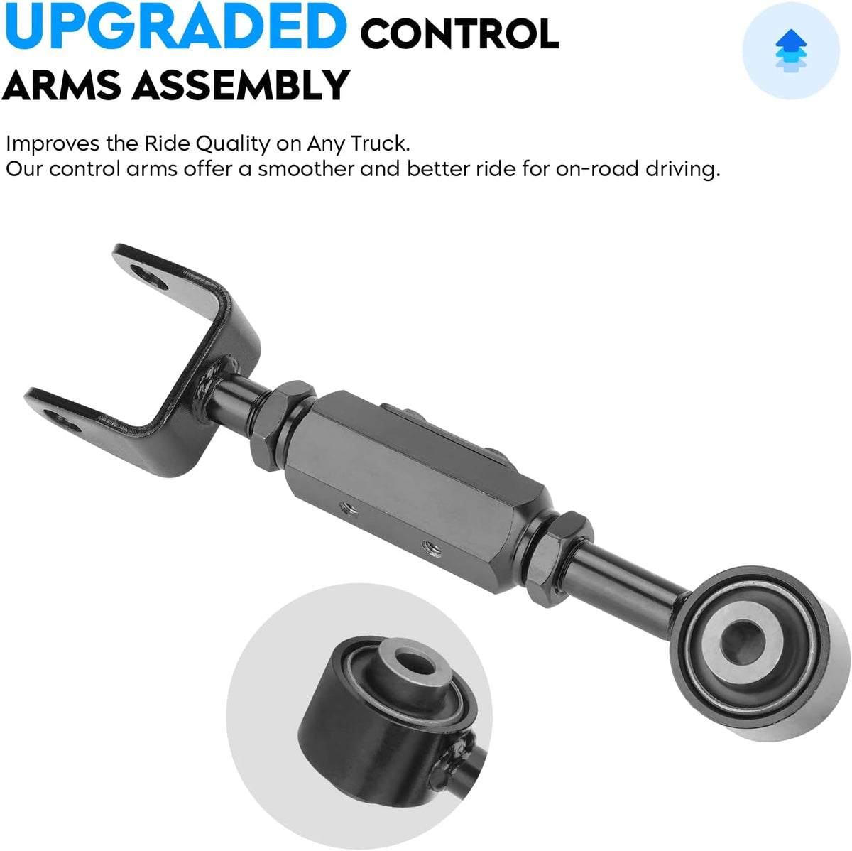 Rear Upper Control Arm for Honda CR-V 2002-2006, 2003-2011 Element, Left & Right Suspension Kit K90489 2 Pcs