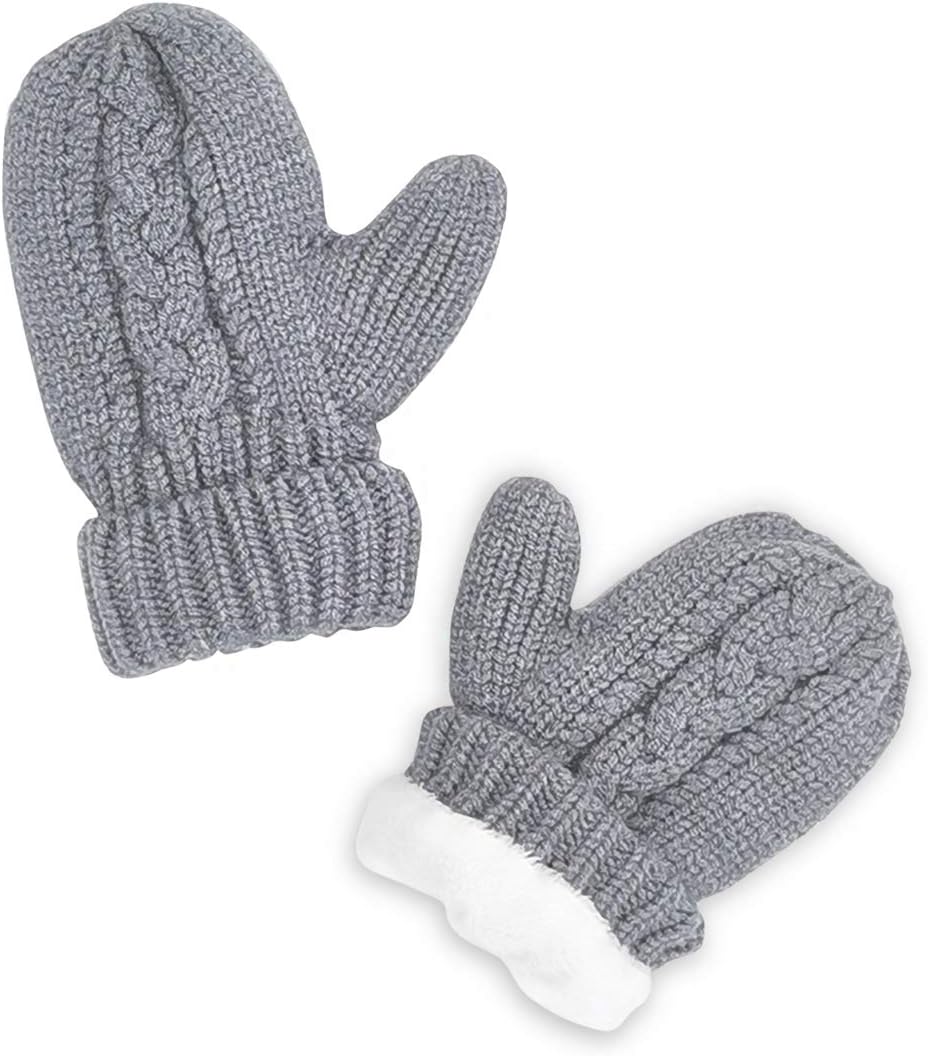 Baby Winter Hat Scarf Set, Unisex Infant Toddler Kids Hat Scarf