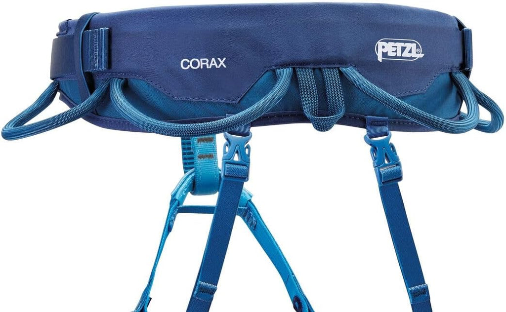 PETZL CORAX Rock Climbing Harness | Versatile & Fully Adjustable Climbing, Ice Climbing & Mountaineering Harness