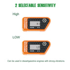 YOOREAL Vibration Hour Meter,Maintenance Hours Waterproof IP68