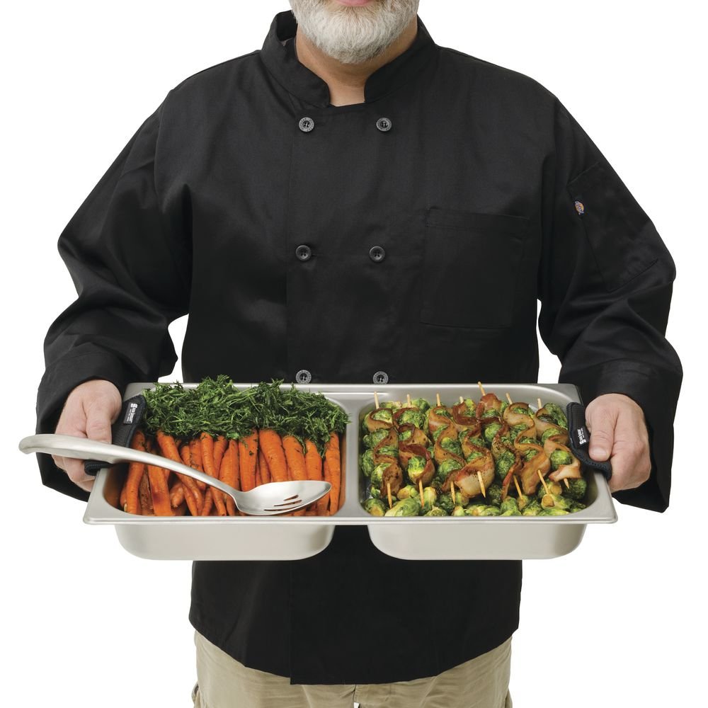 Steam Table Pan Hotel Pan Full Size Divided Stainless Steel - 2 1/2 D