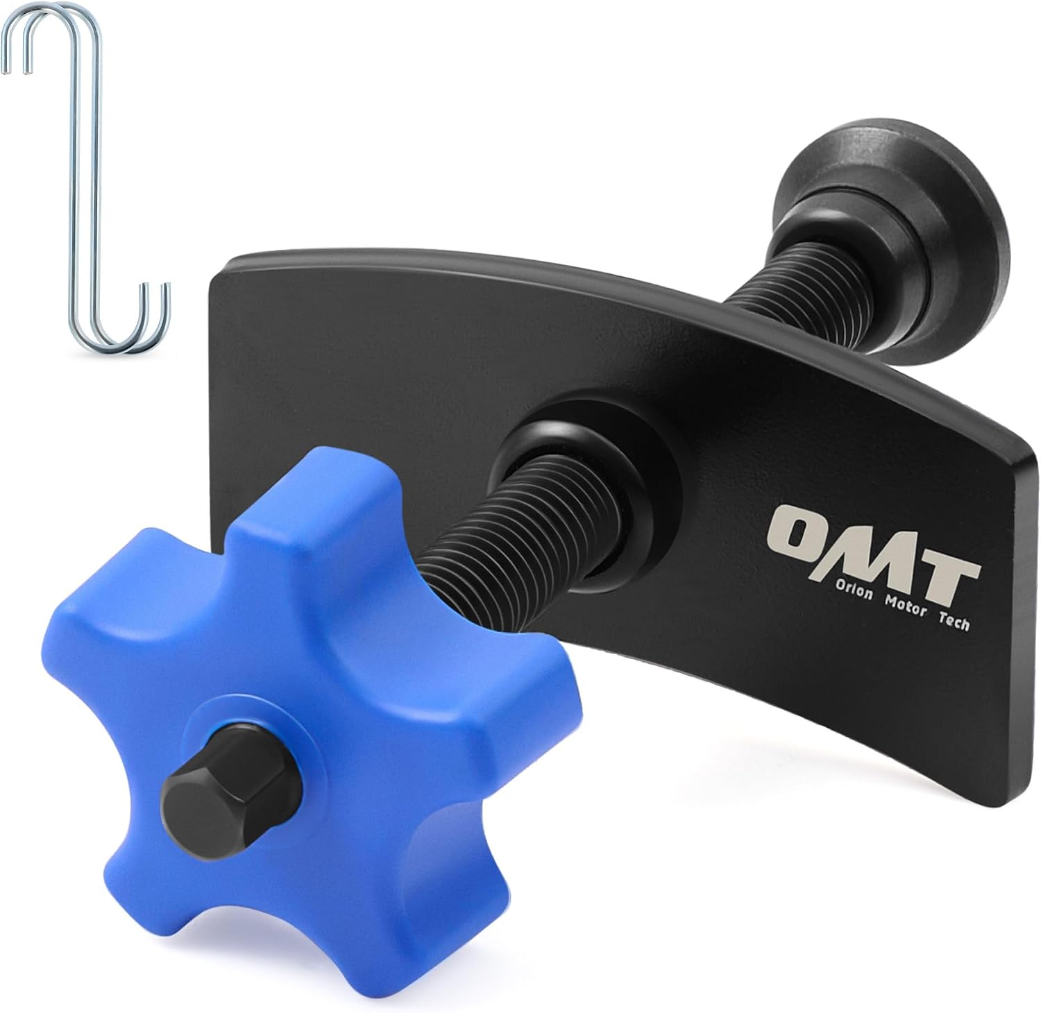OMT Brake Pad Spreader and Piston Compressor Tool with Swivel Joint
