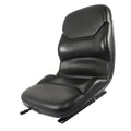 waltyotur Black Seat Replacement for Case Backhoe Loader 580C 580D 580E