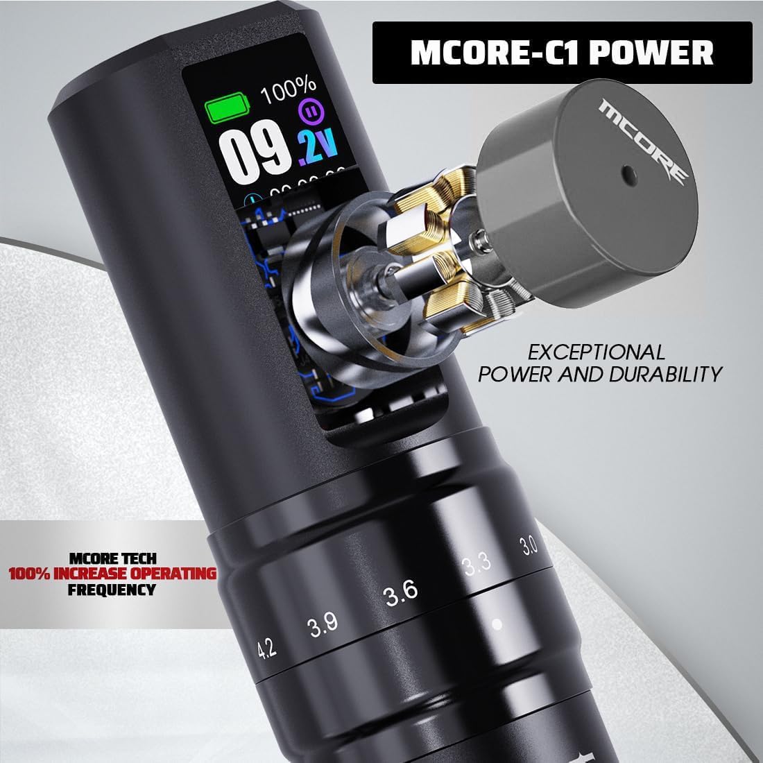 Mast Fold2 Pro Tattoo Kit Wireless Rotary Tattoo Pen Machine