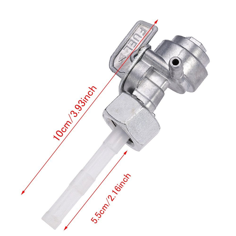 Hoypeyfiy 16mm x 1.5mm Generator Fuel Shut Off Valve, Gas Tank Petcock Fuel Switch Replacement Compatible with Predator, Generac, Champion, DuroMax, Powermate Portable Gasoline Generators