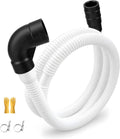 Dishwasher Drain Loop Hose Compatible With Whirlpool WPW10545278 W10137608