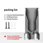 Wall Mounted Docking Station Compatible with Dyson V10 Vacuum Cleaner
