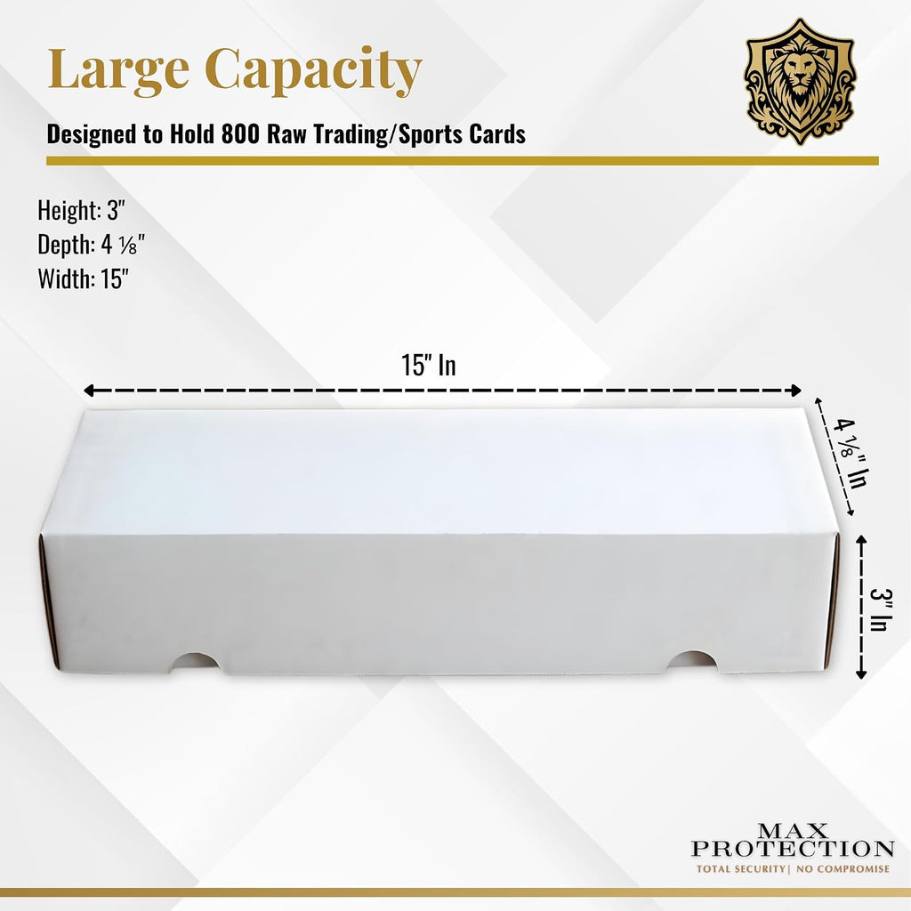 800 Ct Stackable Card Storage Box