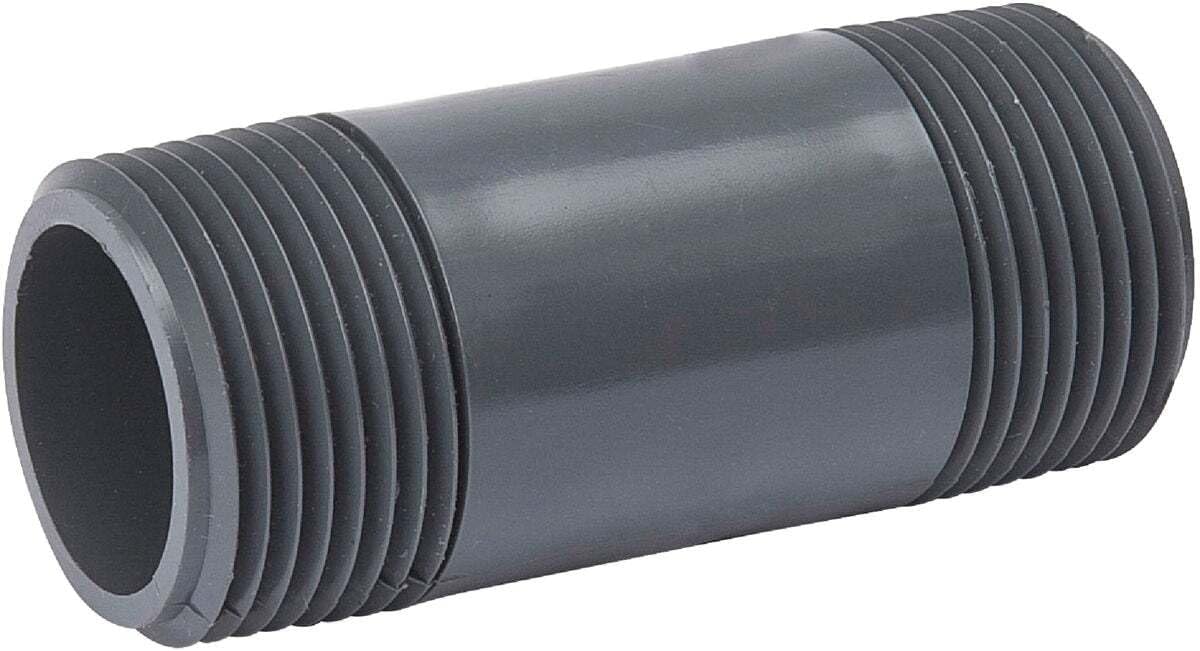 BK Products Schedule 80 3/4 in. MPT x 8 in. L PVC Nipple