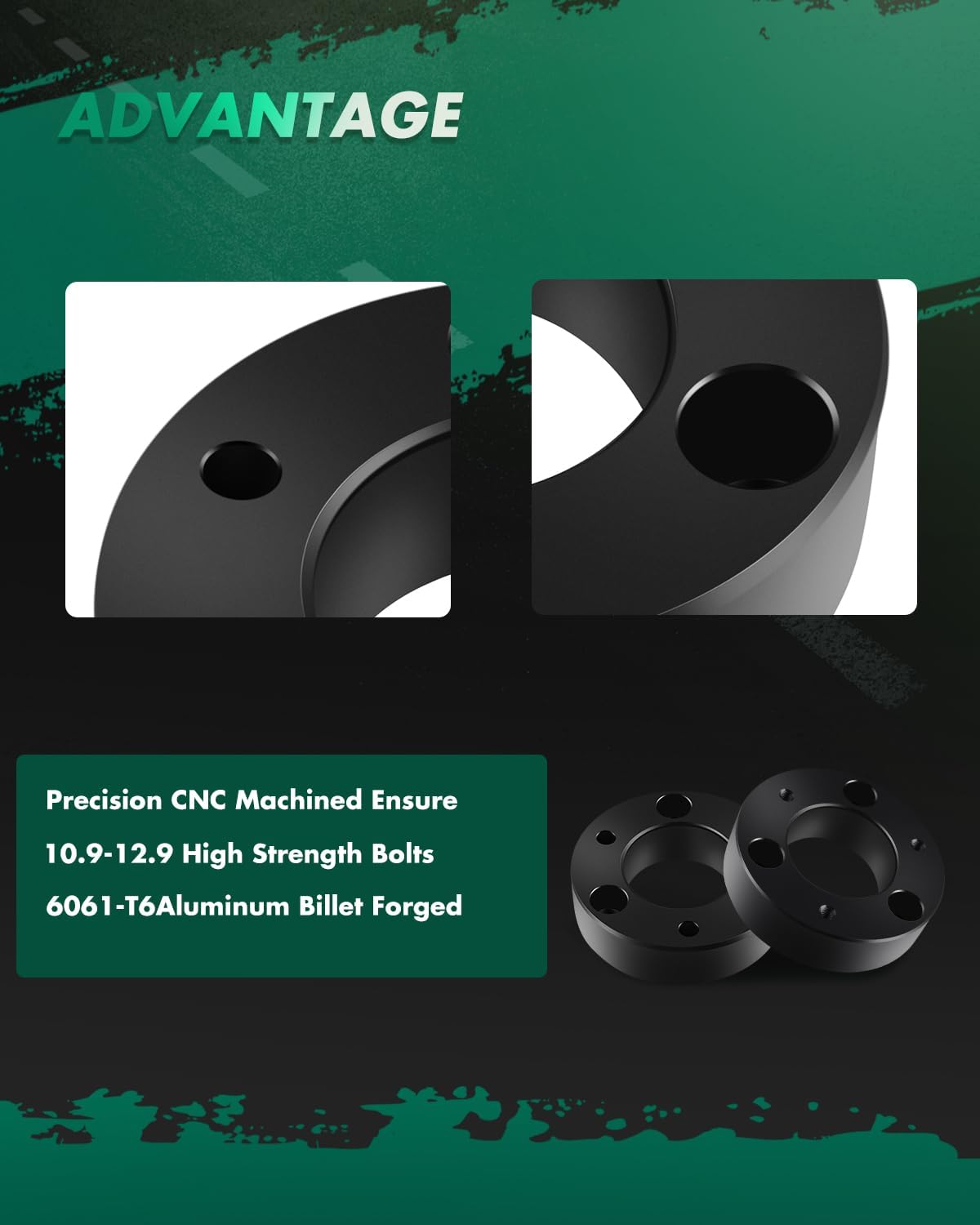 SCITOO 2.5 inch Front Leveling Kit for Nissan TITAN 2WD/4WD 2004-2024