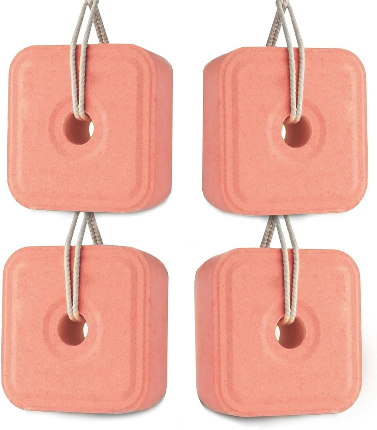 Pack of 4 Compressed 7-8 Lbs Himalayan Salt Licks for Horse Deer