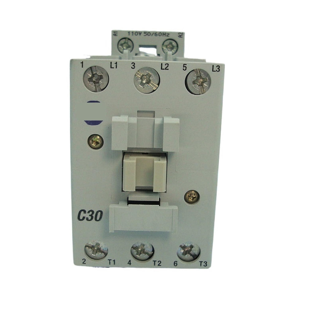 EJWFASCV AC Contactor 100-C30KD00 AC110V 100-C30*00 Multi-Purpose for Industry, Factories, Machinery, Etc.