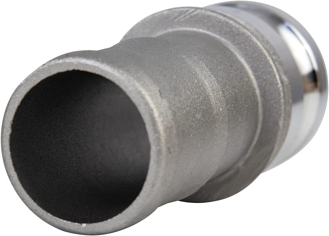 2pc Aluminum Camlock Fittings part E, Cam & GrooveHose Fittings -2 inch Male Adapter & Coupling