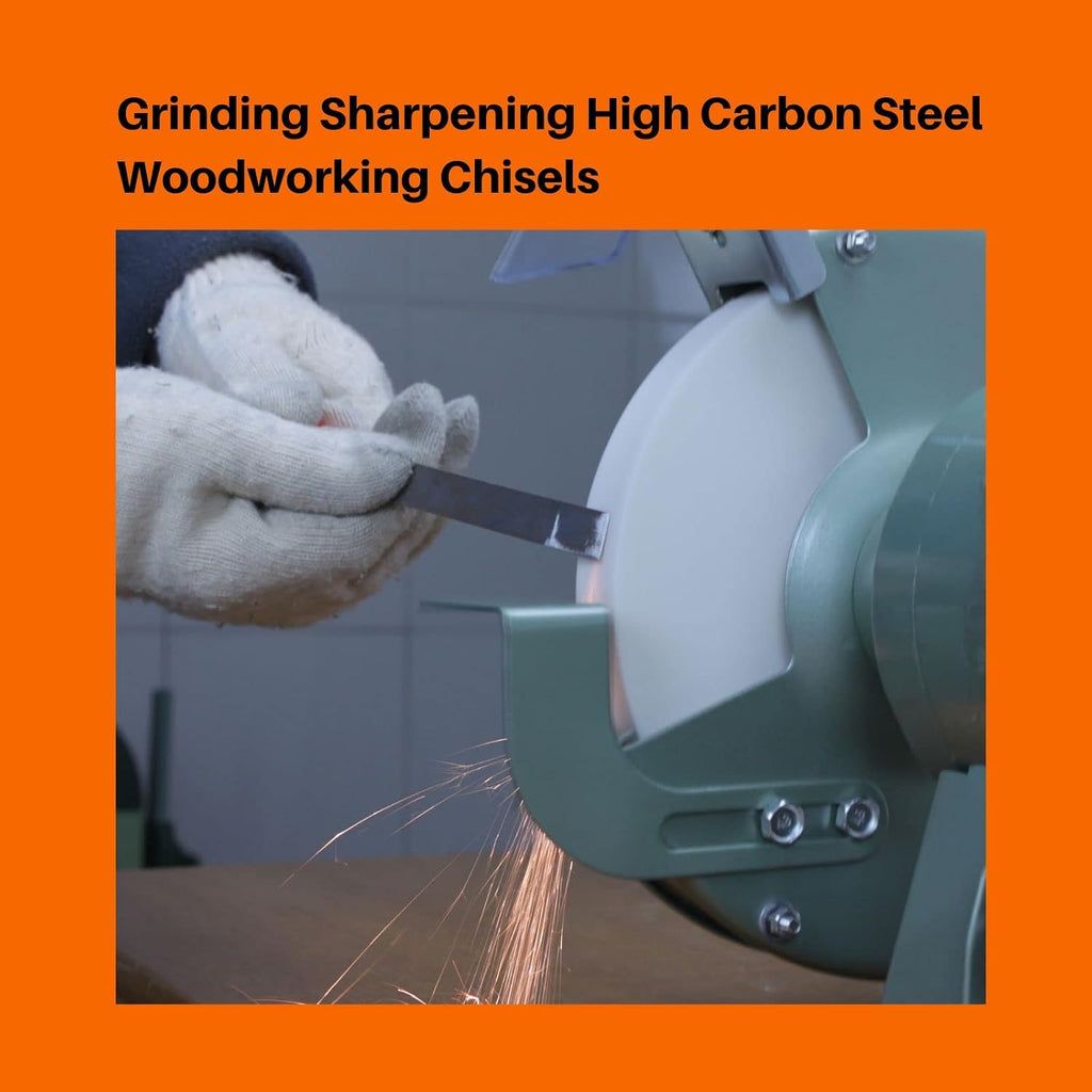 Bench Grinder Grinding Wheels. 80 Grit 8 Inch. Sharpening Various Steels