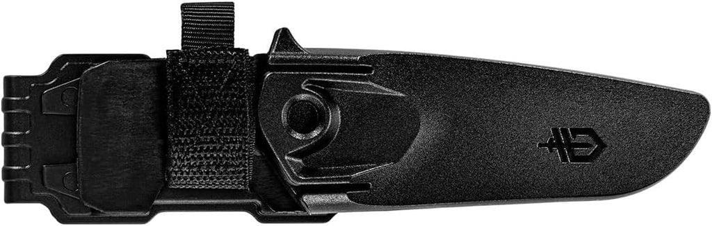 Principle - Fixed-Blade Survival Knife for Hunting, Camping & More - Features Firestriking Spine & Triple Mounting