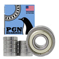 PGN 6000-ZZ (10 Pack) Ball Bearing 10x26x8mm Chrome Steel Shielded