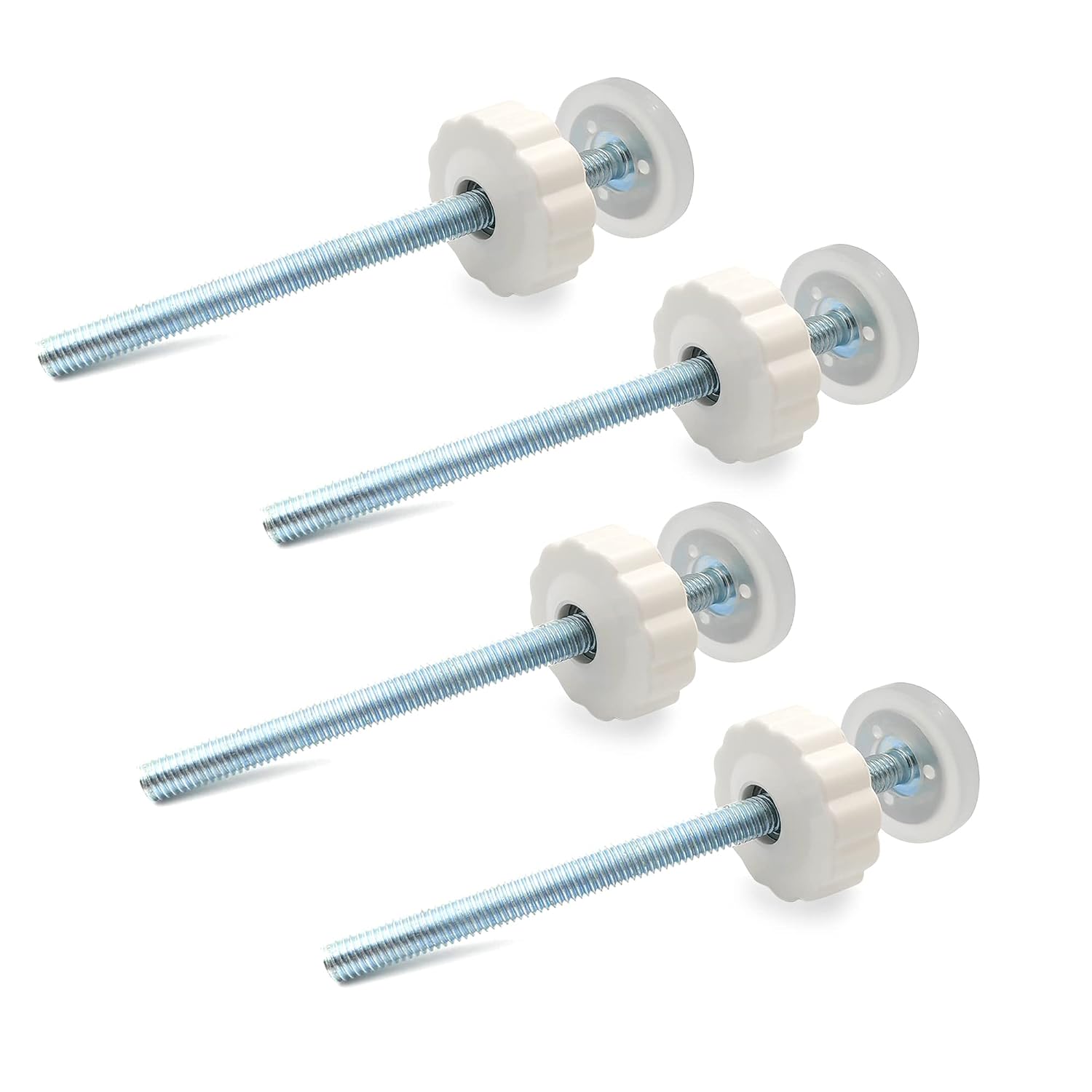 8MM Pressure Gates Threaded Spindle Rods, Baby Gates Accessory Screw Bolts Kit Fit for All Pressure Mounted Walk Thru