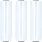 Pre-Stretched Stretch Wrap, 4 Pack, 15 Inch x 1476 Feet, 34 Gauge, Clear, Large Plastic Cling Film for Pallets Moving
