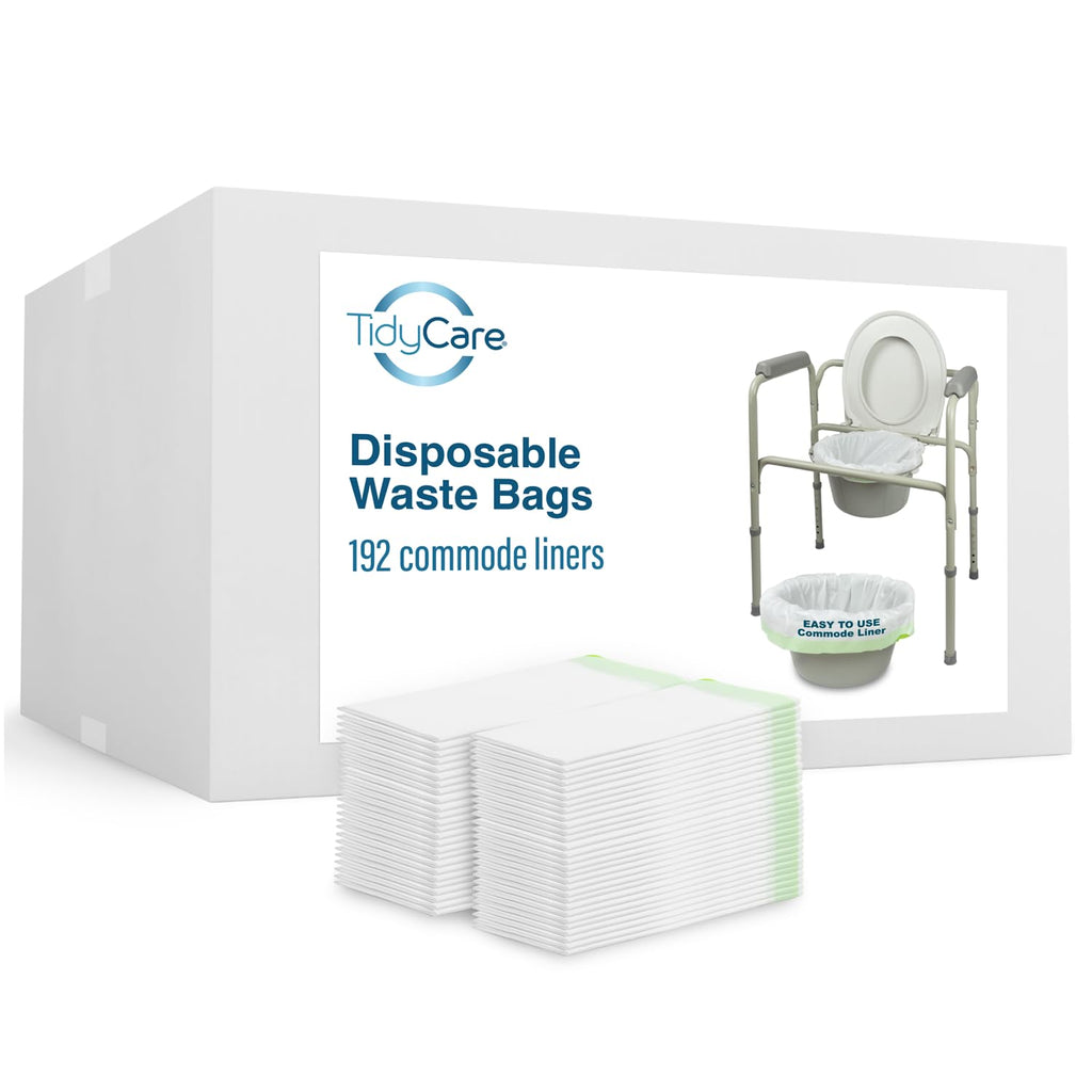 Value Pack of 192 Disposable Commode Liners