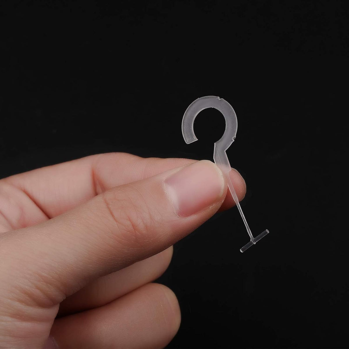 3000 Pieces Plastic J Hook Tag Fastener Bulk Tag Gun Refills, 3 Size