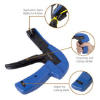 10Gtek Cable Tie Gun, Nylon Zip Tie Tensioning and Cutting Tool