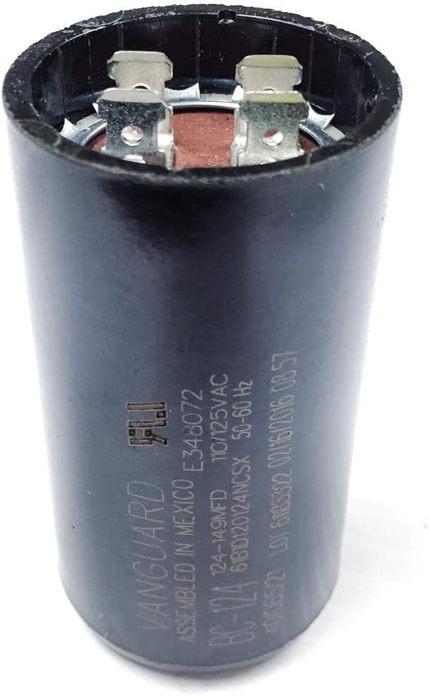VANGUARD BC-124 110-125VAC, 50/60HZ, Capacitor