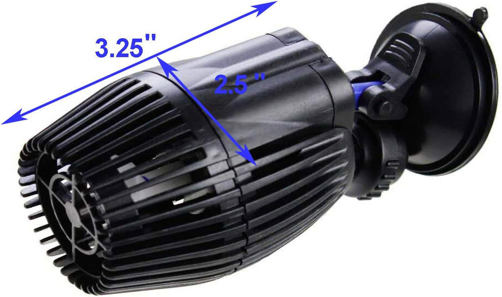 2 Pack Aquarium Circulation Pump,800 GPH Fish Tank Powerhead, Saltwater Wave Maker, Submersible Water Pump with