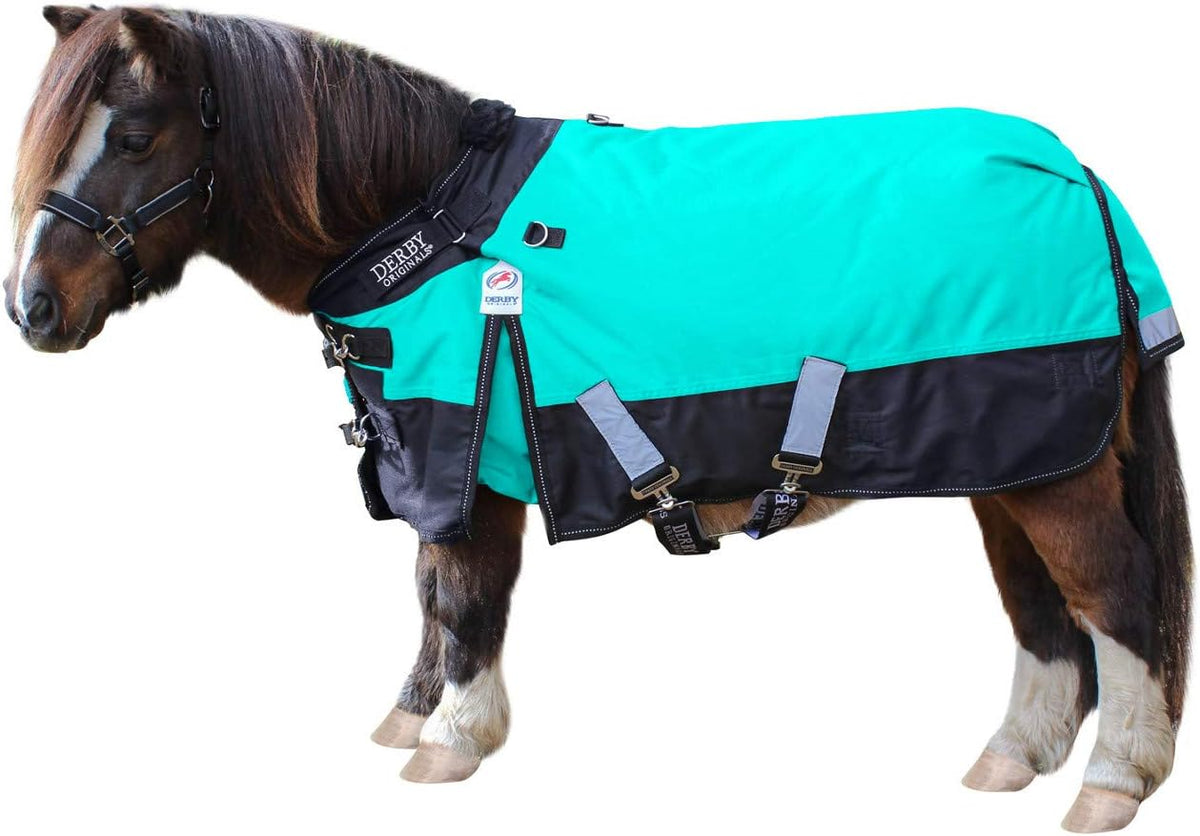 Nordic-Tough 1200D Heavyweight Mini Horse & Pony Turnout Blanket – Waterproof, Reflective, 300g Insulation