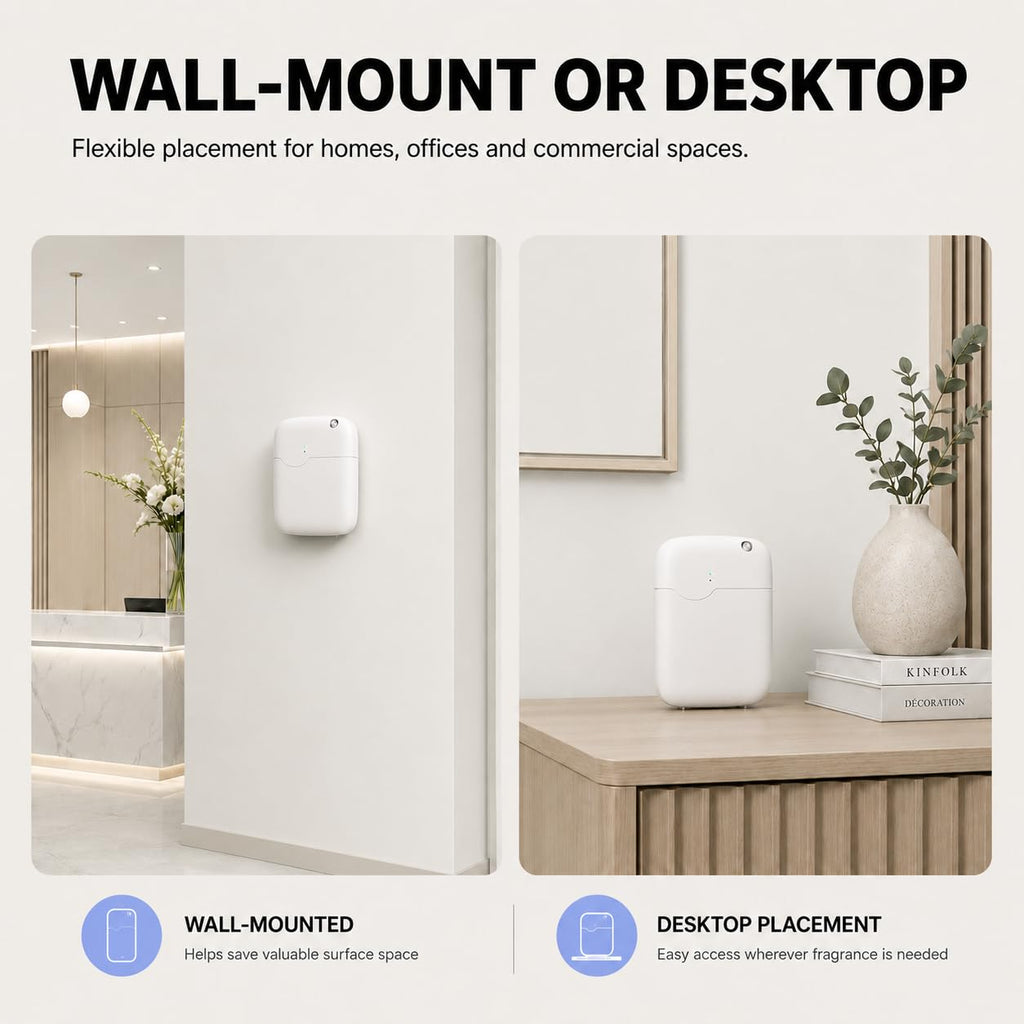 Waterless Essential Oil Diffuser for Home, Hotel, Large Room & Whole House